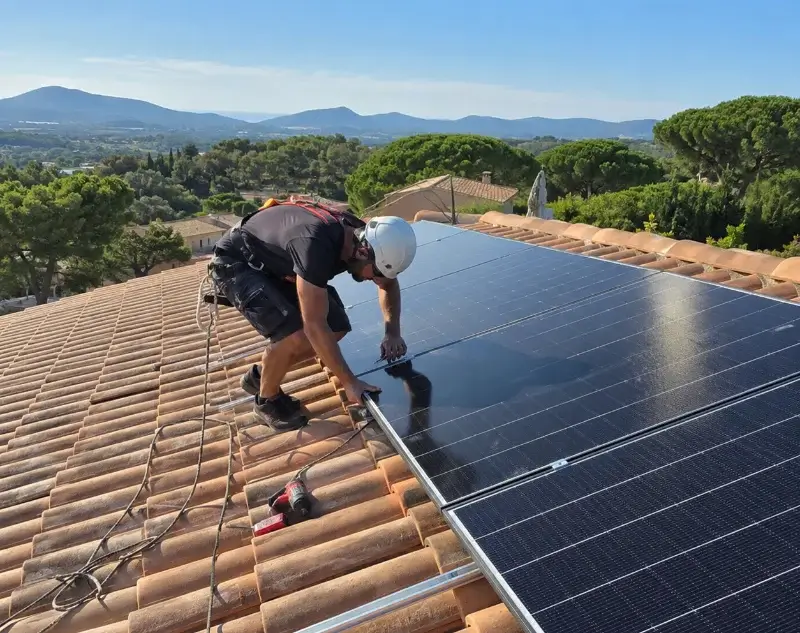 Installateur panneaux solaires Montaud — pose photovoltaïque sur toiture
