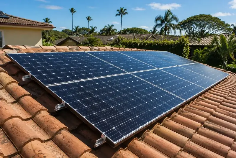 Installation de panneaux solaires à Montaud